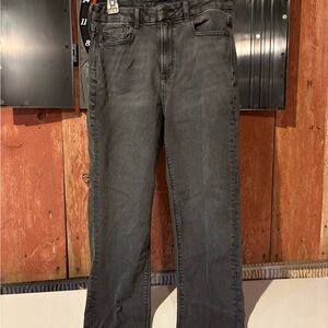 American Eagle Outfitters Dark Gray Straight Jeans